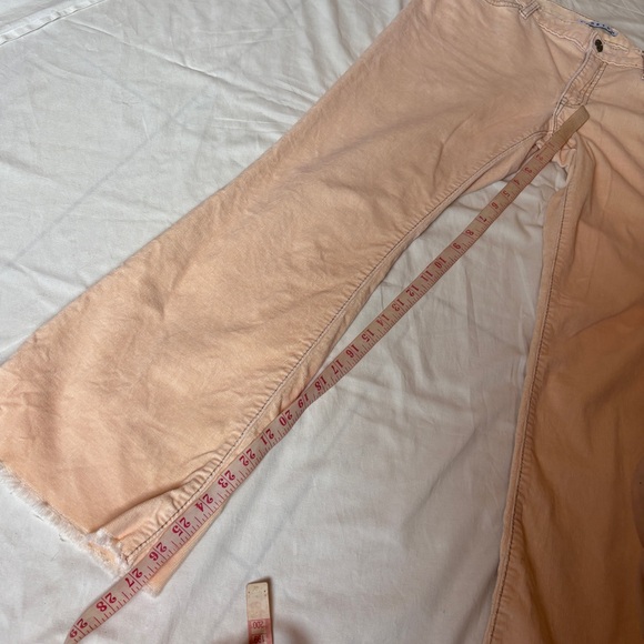 Y2K GAP Stretch Corduroy Bootcut Low Waist Peach Jeans - Picture 6 of 7